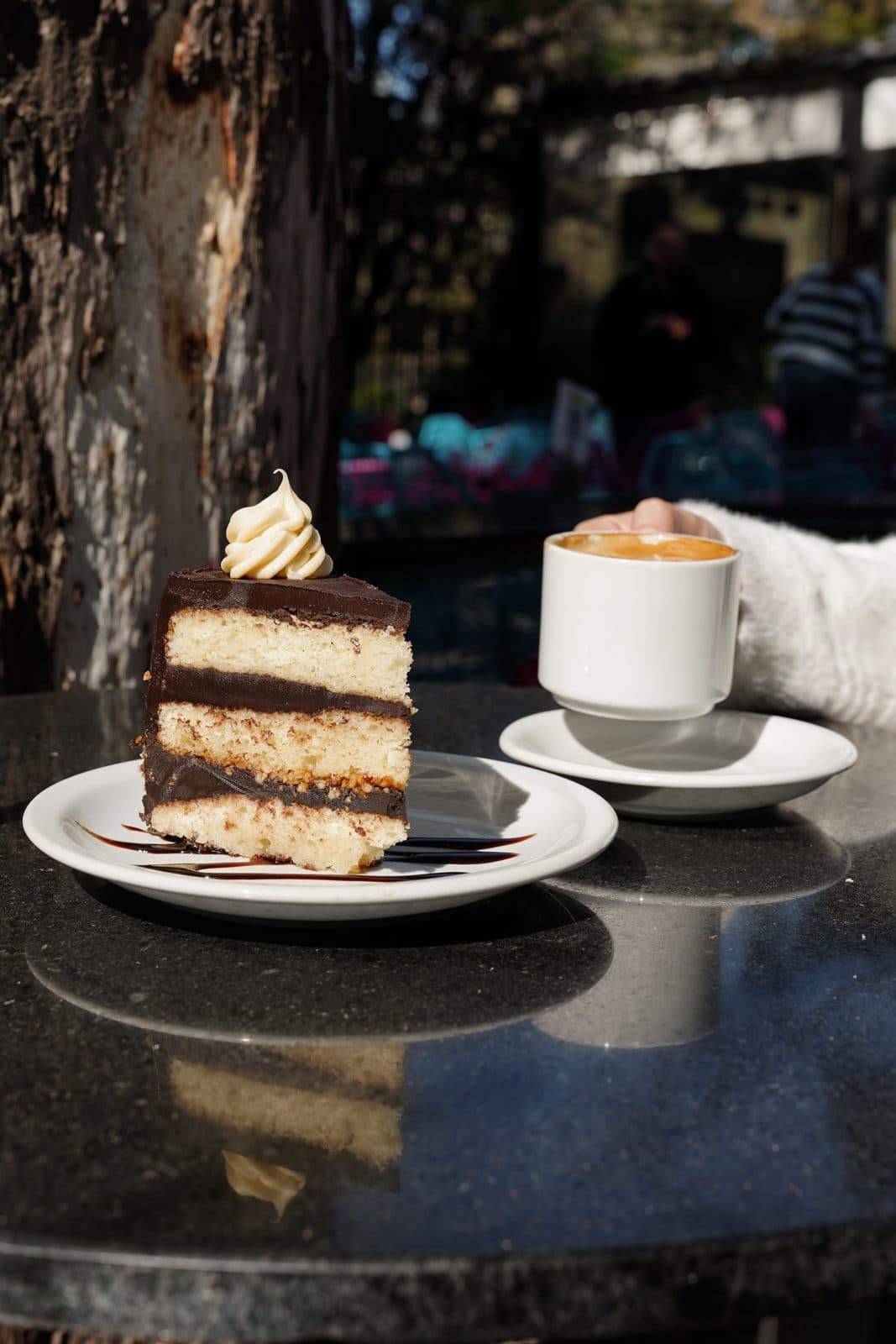 Merienda en el patio